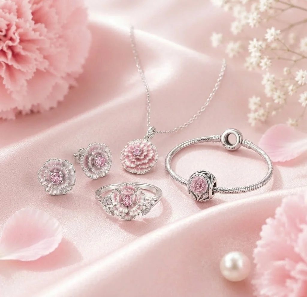 Bộ Sưu Tầm Trang Sức Carnation Tháng 1 OCHAHUI