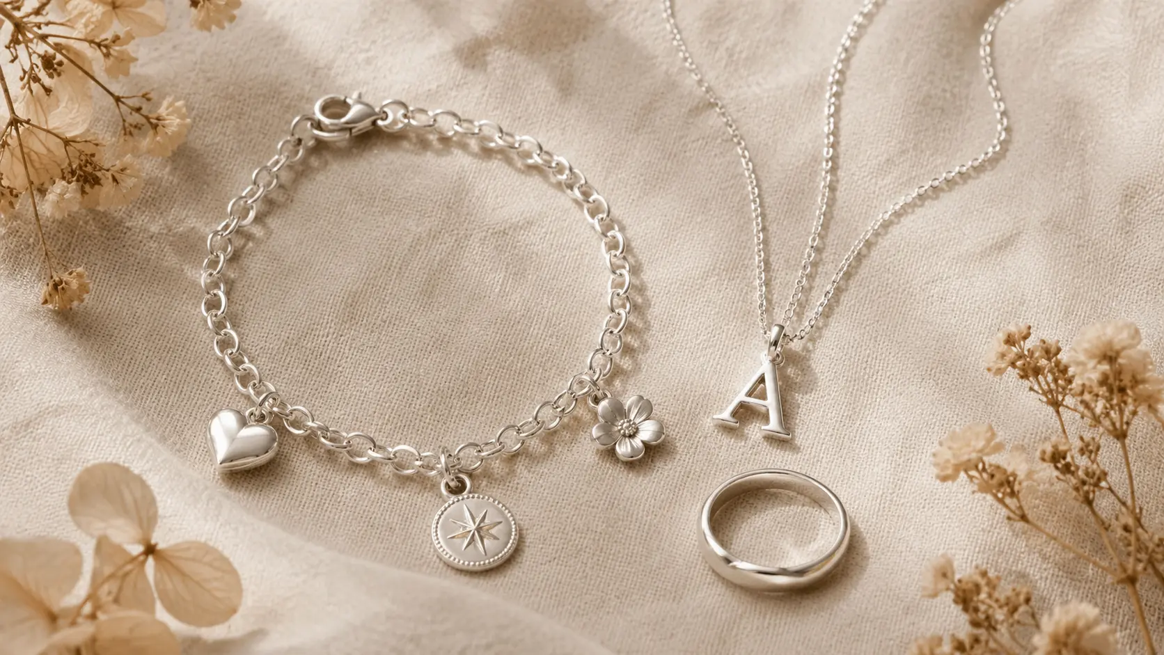 vòng charm bạc kể câu chuyện riêng OCHAHUI